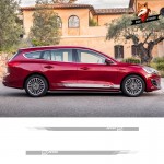 Car Stickers Car Graphics Vinyl Side Stripes Auto Sticker Decals Car Styling and Decals for Focus Zetec S Sticker